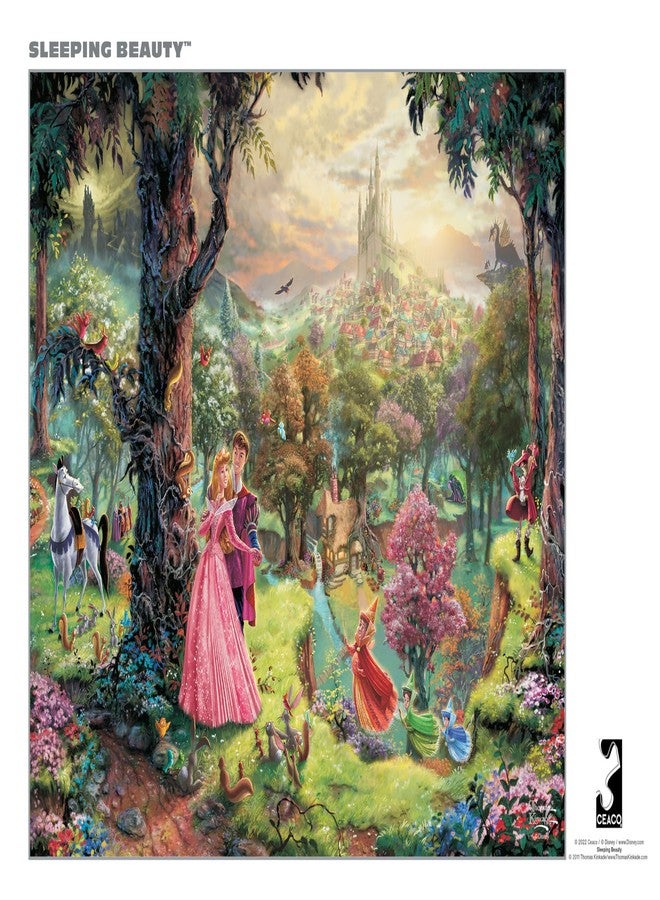 Ceaco Buffalo Games - Silver Select - TK Disney - Thomas Kinkade: Sleeping Beauty - 1000 Piece Jigsaw Puzzle for Adults -Challenging Puzzle Perfect for Game Nights - Finished Size is 26.75 x 19.75 - Image 5